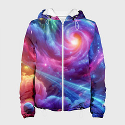 Женская куртка Neon space fantasy