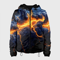 Женская куртка Молнии в разбитом небе