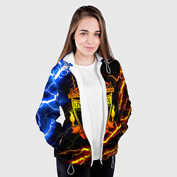 Куртка с капюшоном женская Liverpool storm, цвет: 3D-белый — фото 2