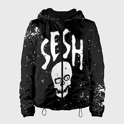 Куртка с капюшоном женская Sesh, цвет: 3D-черный