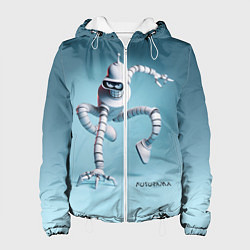 Куртка с капюшоном женская Spider Bender - meme, цвет: 3D-белый