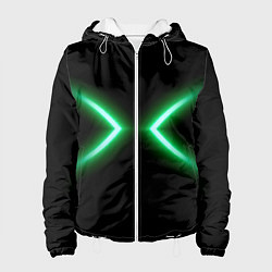 Женская куртка Neon green lines