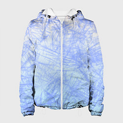 Куртка с капюшоном женская В инее, цвет: 3D-белый