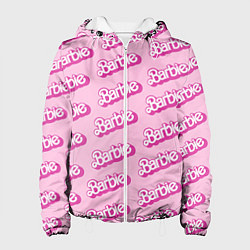 Куртка с капюшоном женская Barbie Pattern, цвет: 3D-белый