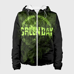 Куртка с капюшоном женская Green Day: Acid Voltage, цвет: 3D-белый