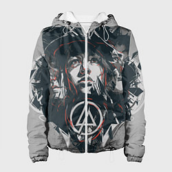 Куртка с капюшоном женская Linkin Park: My Style, цвет: 3D-белый