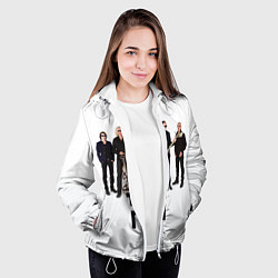 Куртка с капюшоном женская Группа Пикник, цвет: 3D-белый — фото 2