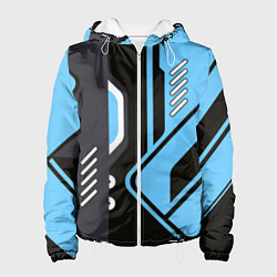 Куртка с капюшоном женская CS:GO Vulcan, цвет: 3D-белый