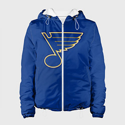 Куртка с капюшоном женская St Louis Blues: Tarasenko 91, цвет: 3D-белый