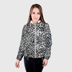 Куртка с капюшоном женская White Jaguar, цвет: 3D-белый — фото 2
