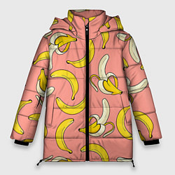 Куртка зимняя женская Банан 1, цвет: 3D-черный