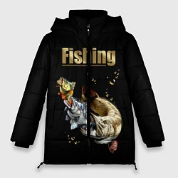 Куртка зимняя женская Gold Fishing, цвет: 3D-черный