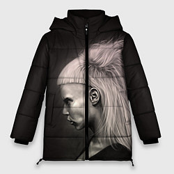 Куртка зимняя женская Die Antwoord GIrl, цвет: 3D-светло-серый