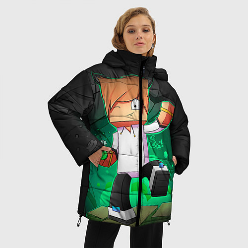 Женская зимняя куртка TonyCreative 3 / 3D-Черный – фото 3