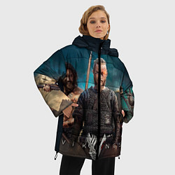 Куртка зимняя женская 3 викинга, цвет: 3D-черный — фото 2