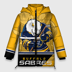 Куртка зимняя женская Buffalo Sabres, цвет: 3D-черный