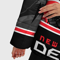 Куртка зимняя женская New Jersey Devils, цвет: 3D-черный — фото 2