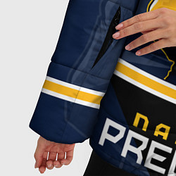 Куртка зимняя женская Nashville Predators, цвет: 3D-красный — фото 2
