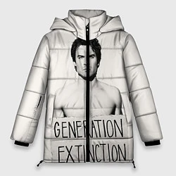 Куртка зимняя женская Generation Extinction, цвет: 3D-черный