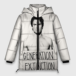 Куртка зимняя женская Generation Extinction, цвет: 3D-красный