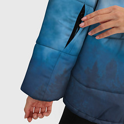 Куртка зимняя женская Компас приключений, цвет: 3D-красный — фото 2