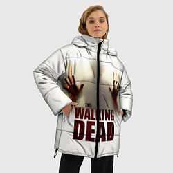 Куртка зимняя женская Walking Dead Shadow, цвет: 3D-красный — фото 2