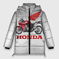 Куртка зимняя женская Honda 2, цвет: 3D-черный