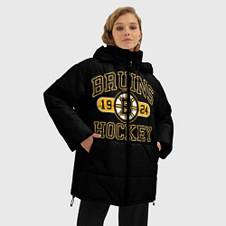 Куртка зимняя женская Boston Bruins: Est.1924, цвет: 3D-красный — фото 2