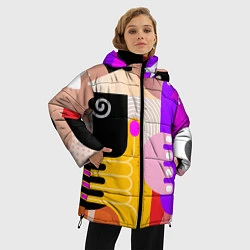 Куртка зимняя женская Abstract-women, цвет: 3D-черный — фото 2