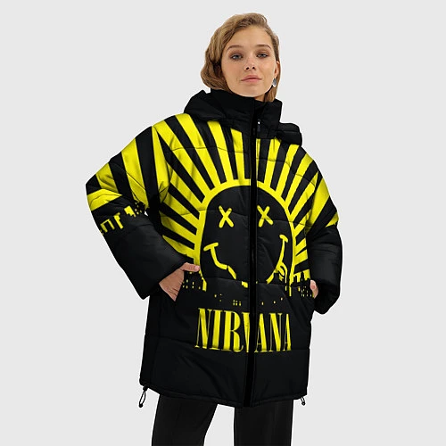 Женская зимняя куртка Nirvana / 3D-Черный – фото 3