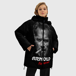Куртка зимняя женская Arnold forever, цвет: 3D-светло-серый — фото 2