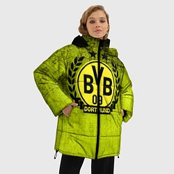 Куртка зимняя женская Borussia5, цвет: 3D-черный — фото 2