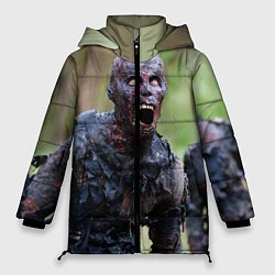 Куртка зимняя женская Zombie, цвет: 3D-черный