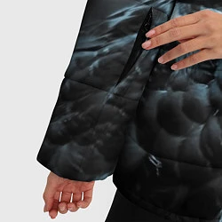 Куртка зимняя женская Ночной орёл, цвет: 3D-черный — фото 2