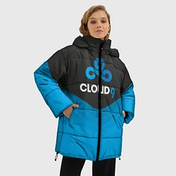 Куртка зимняя женская Cloud 9 Uniform, цвет: 3D-черный — фото 2