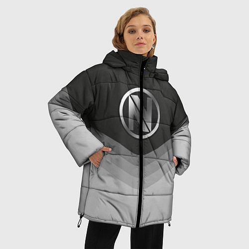 Женская зимняя куртка EnVyUs Uniform / 3D-Черный – фото 3
