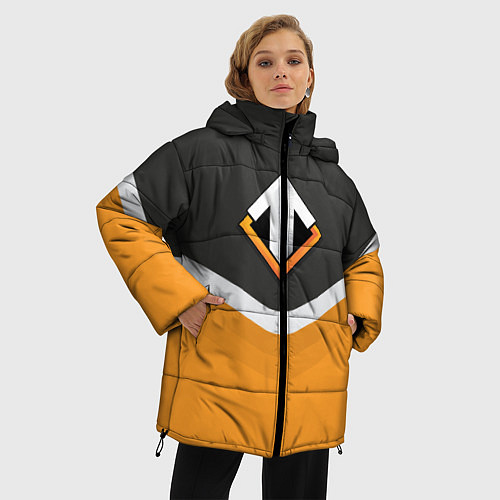 Женская зимняя куртка Escape Gaming Uniform / 3D-Черный – фото 3