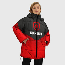 Куртка зимняя женская Gambit Gaming Uniform, цвет: 3D-черный — фото 2