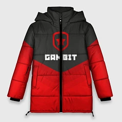Куртка зимняя женская Gambit Gaming Uniform, цвет: 3D-красный