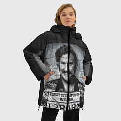 Куртка зимняя женская Pablo Escobar: Smile, цвет: 3D-черный — фото 2