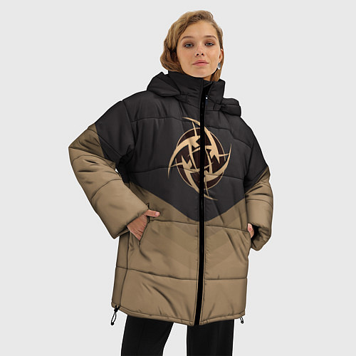 Женская зимняя куртка NiP Uniform / 3D-Черный – фото 3