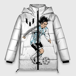Куртка зимняя женская Messi Young, цвет: 3D-черный