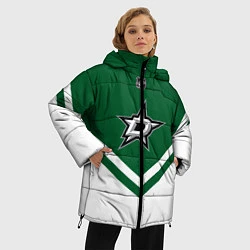 Куртка зимняя женская NHL: Dallas Stars, цвет: 3D-красный — фото 2