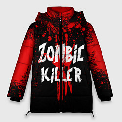 Куртка зимняя женская Zombie Killer, цвет: 3D-черный