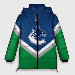 Куртка зимняя женская NHL: Vancouver Canucks, цвет: 3D-светло-серый