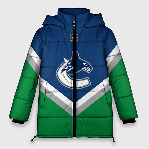 Женская зимняя куртка NHL: Vancouver Canucks / 3D-Красный – фото 1