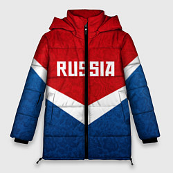 Куртка зимняя женская Russia Team, цвет: 3D-красный