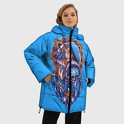 Куртка зимняя женская Crystal Maiden: Ice Magic, цвет: 3D-черный — фото 2
