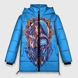Куртка зимняя женская Crystal Maiden: Ice Magic, цвет: 3D-красный