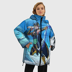 Куртка зимняя женская Лучница, цвет: 3D-черный — фото 2
